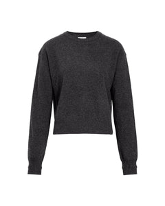Lexia Cashmere Sweater in Charcoal