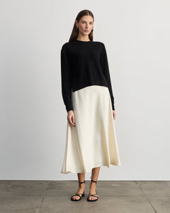 Lexia Cashmere Sweater in Black