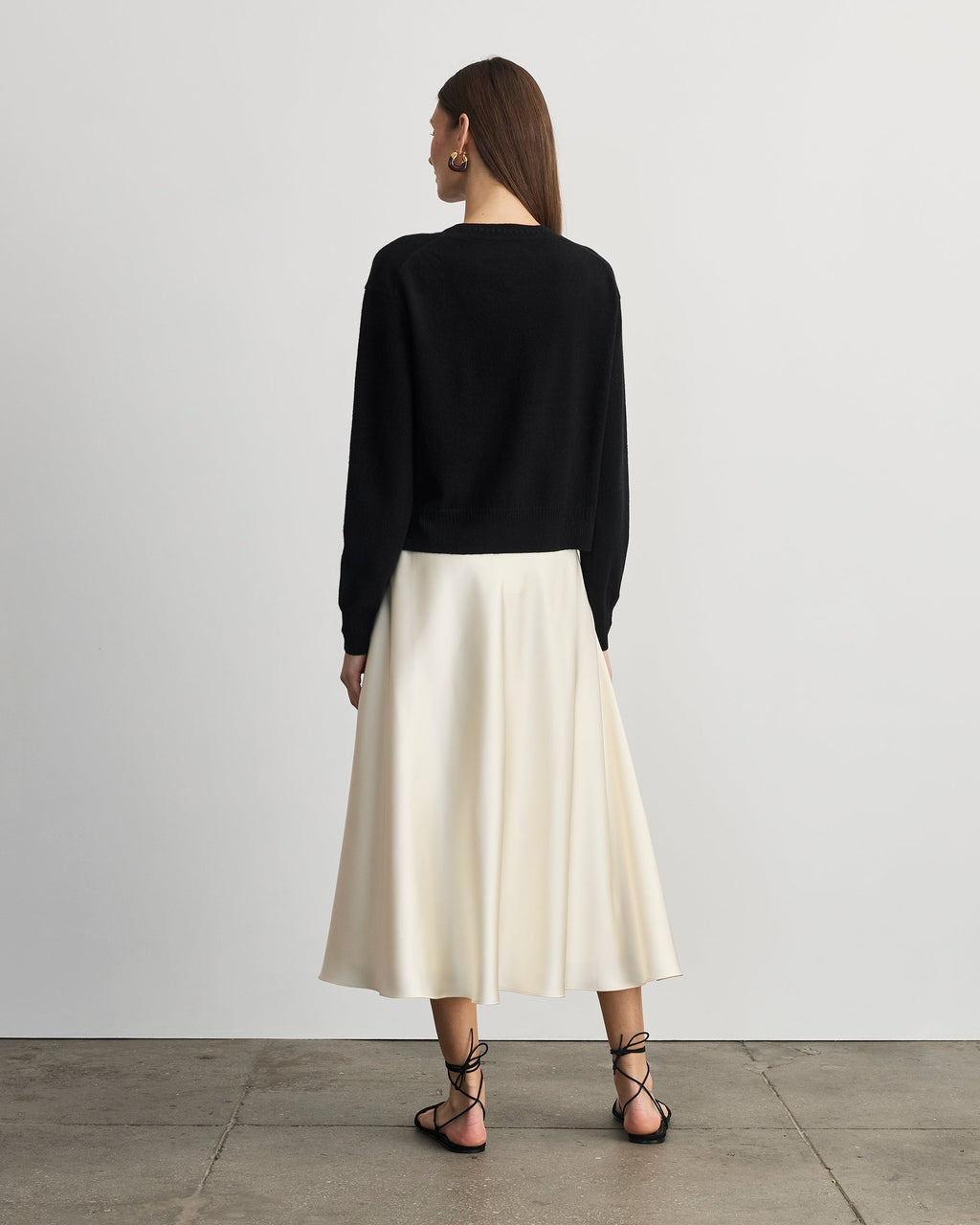 Lexia Cashmere Sweater in Black
