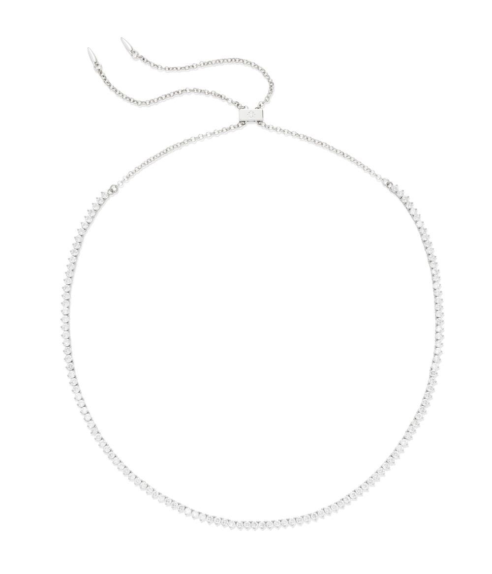 Mercer Slider Tennis Necklace