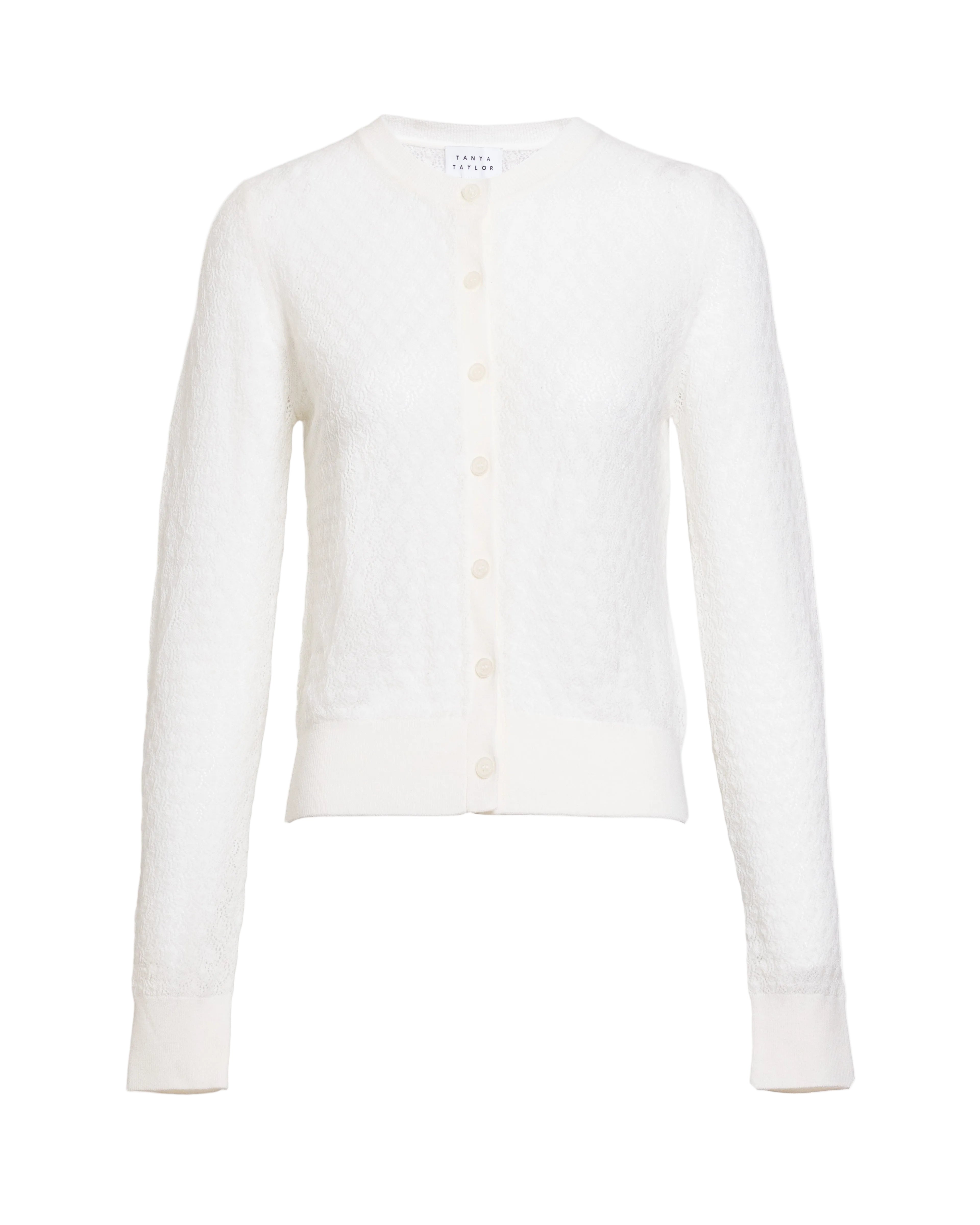 Lisa Knit Cardigan in Ivory