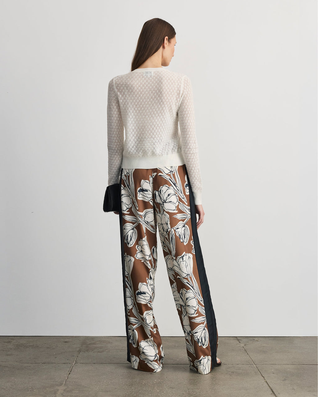 Lisa Knit Cardigan in Ivory