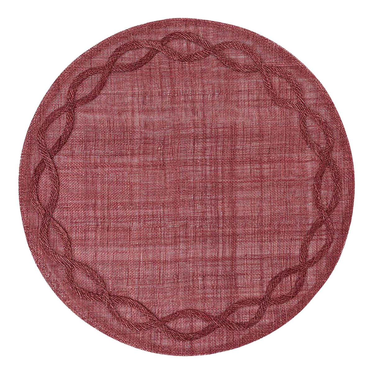 Tuileries Garden Placemat in Mulberry