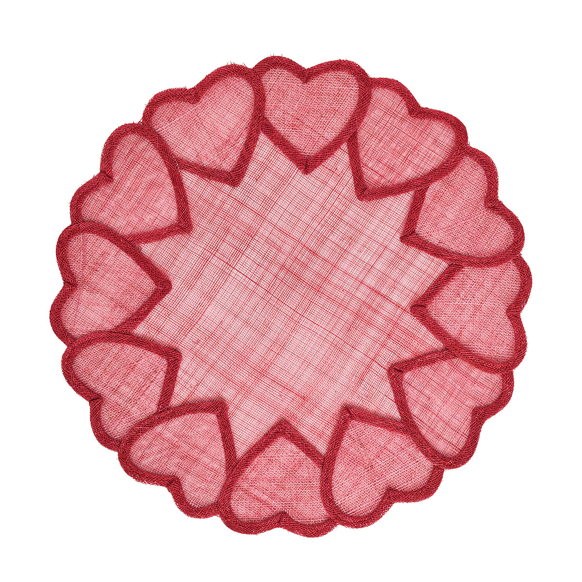 Heart Placemat in Pink