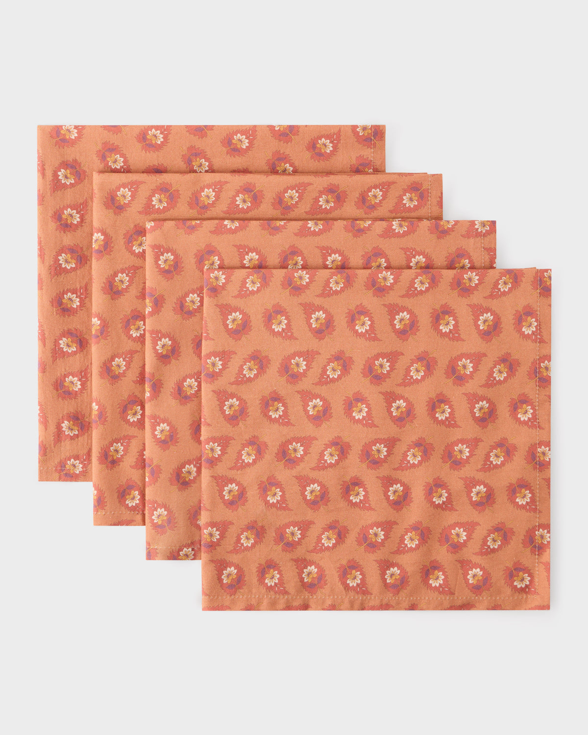 Lavinia Terracotta Napkins, Set of 4