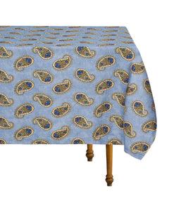 Square Babe Tablecloth in Light Blue