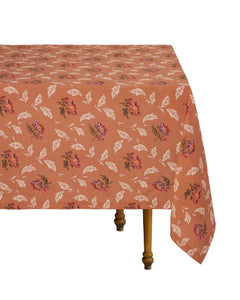 Lavinia Terracotta Tablecloth