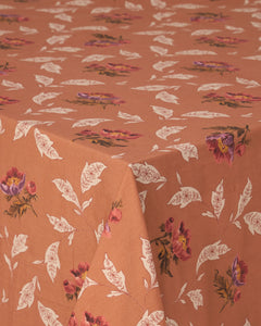 Lavinia Terracotta Tablecloth