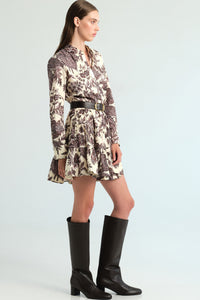 Eugenia Dress in Linden Bloom Ivory