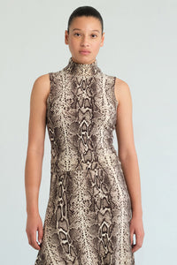 Dean Top in Oatmeal Snake