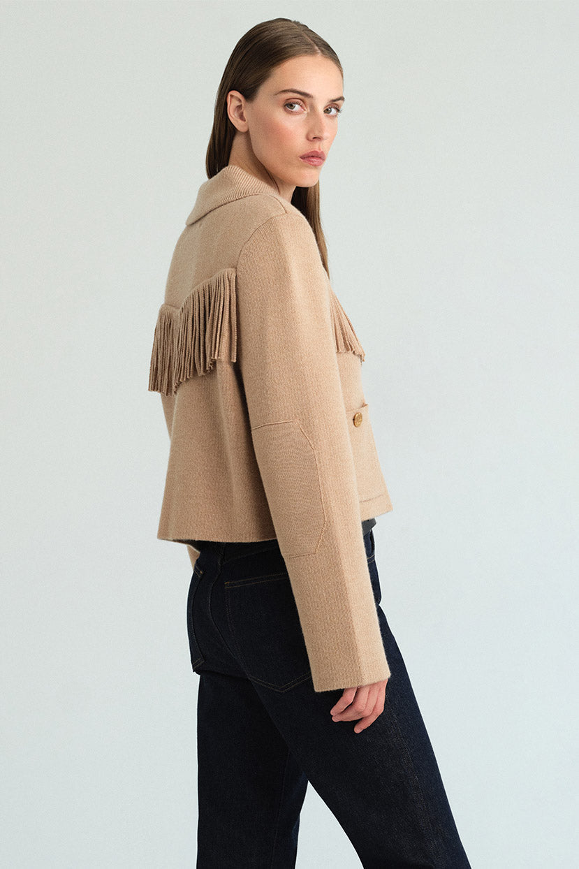 Olympia Jacket in Camel