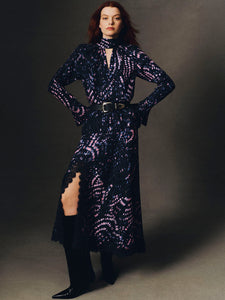 Sundance Blouse in Veneta Arc Navy