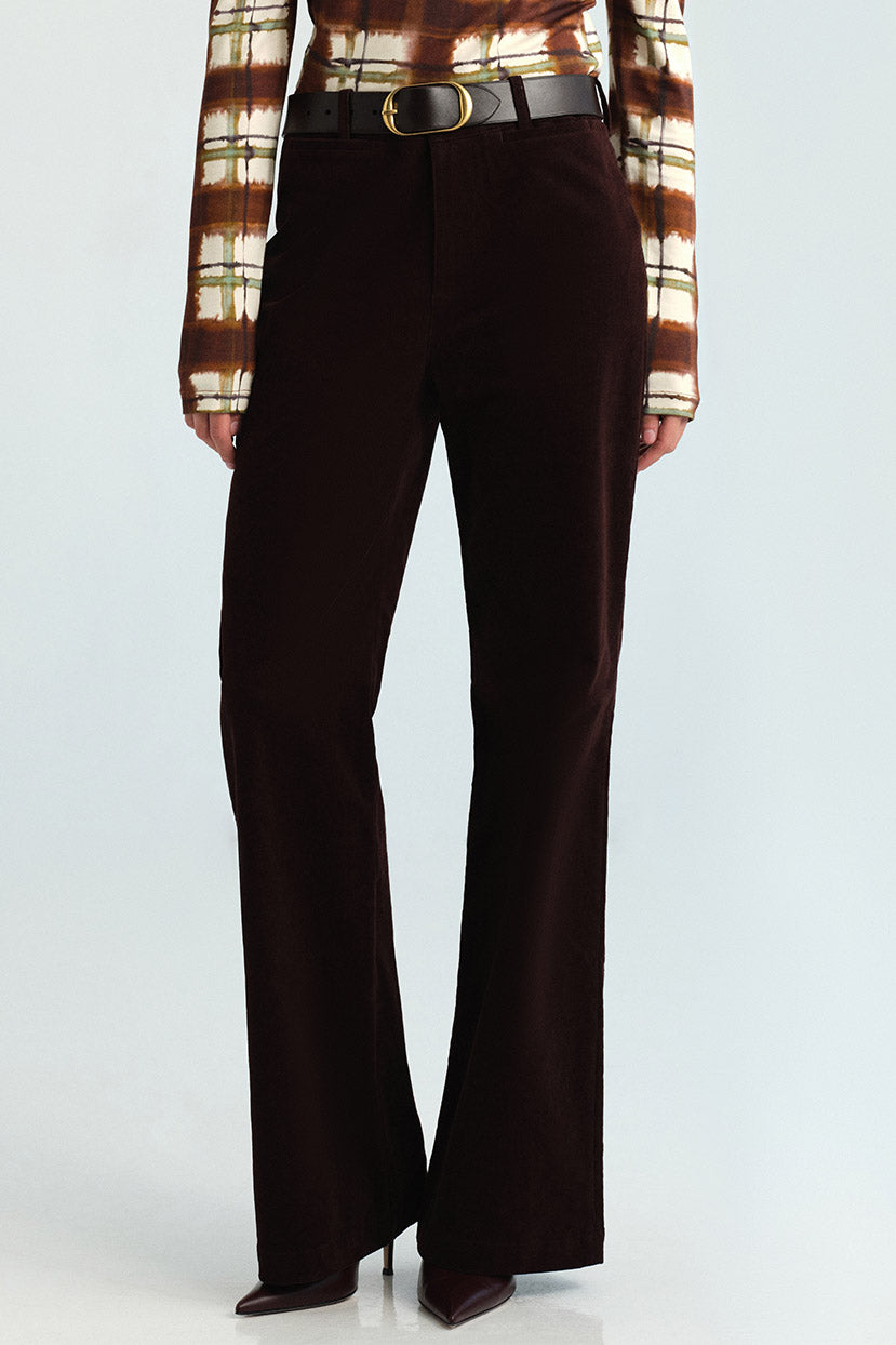 Annie Pant in Brown Corduroy