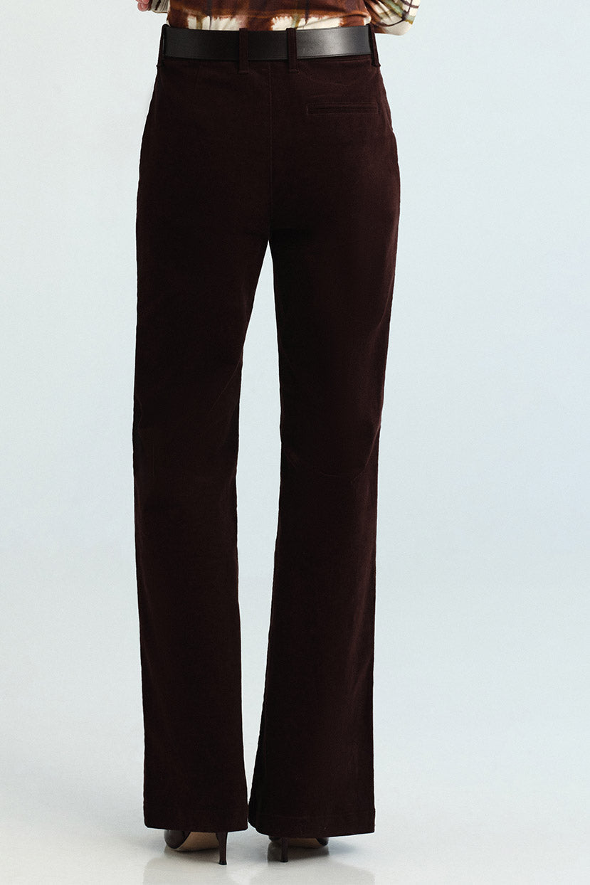 Annie Pant in Brown Corduroy