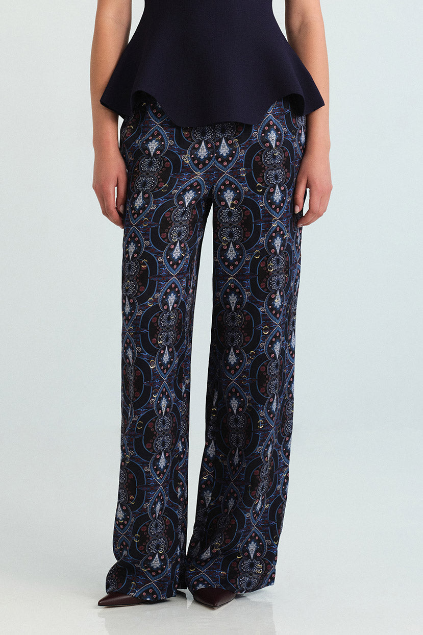 Girona Pant in Trove Merlot