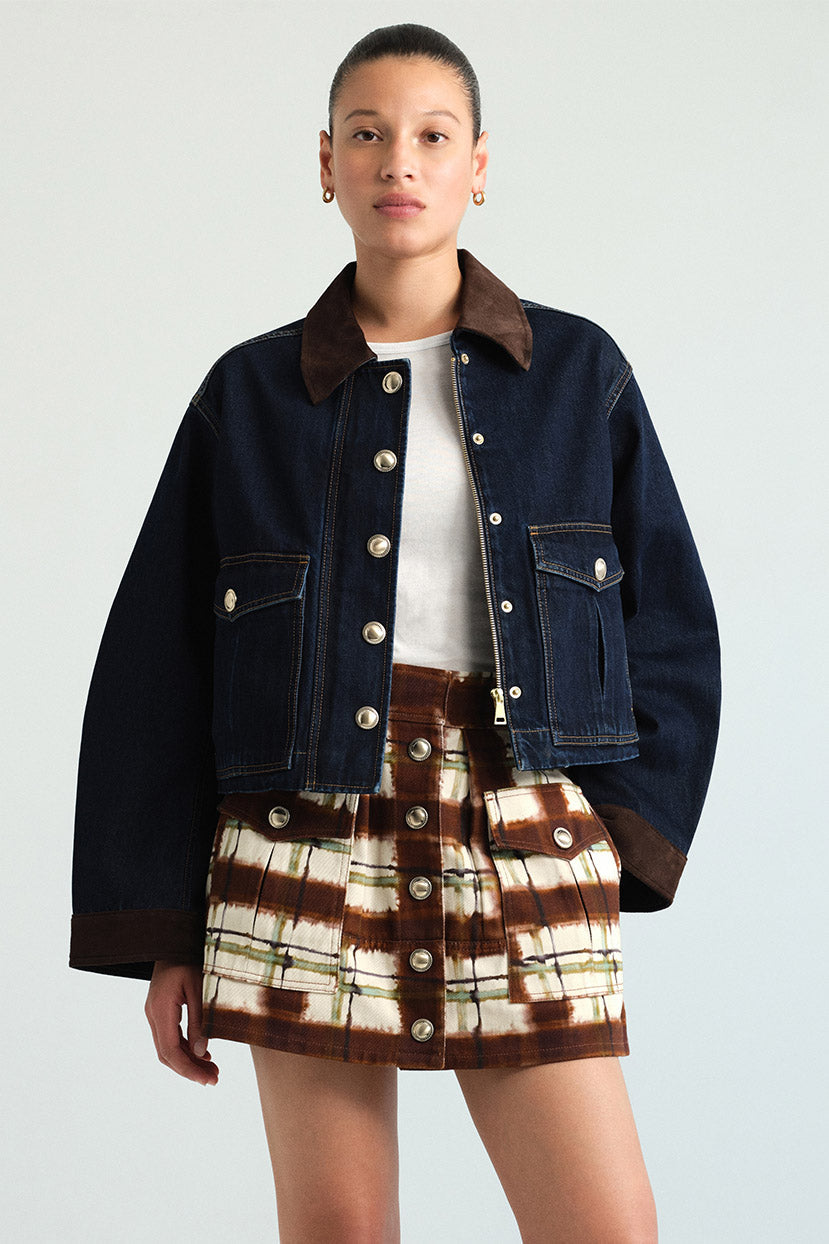 Ralph Jacket in Blue Wash Denim