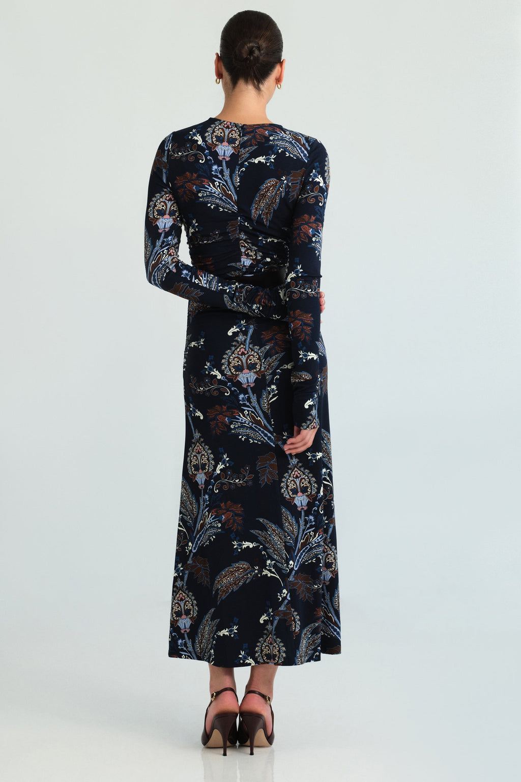 Piermond Dress in Mod Paisley Navy