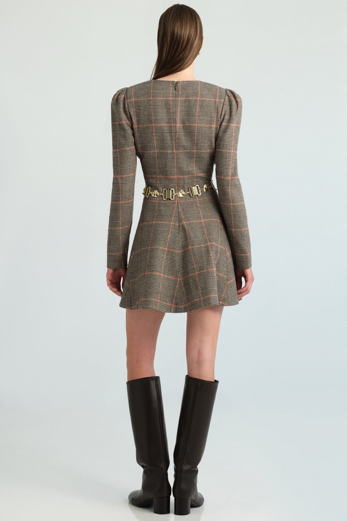 Rizzo Mini Dress in Odette Plaid