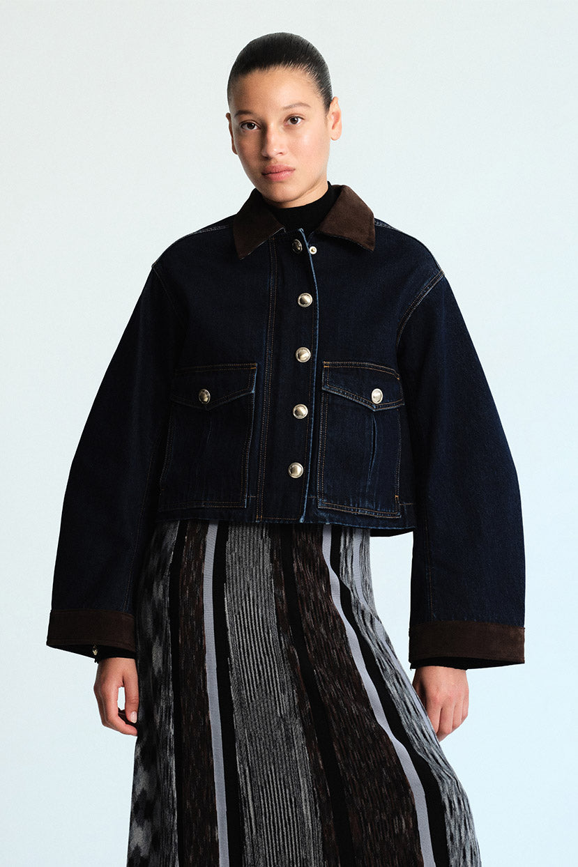 Ralph Jacket in Blue Wash Denim