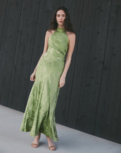 Anais Dress in Artichoke