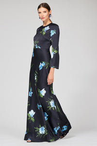 Embellished Alex Gown Night Sky Blue Oculata