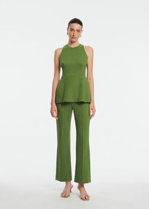 Textured Jersey Kate Pant in Cactus