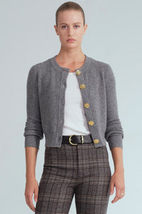 Ellery Cardigan in Grey Heather