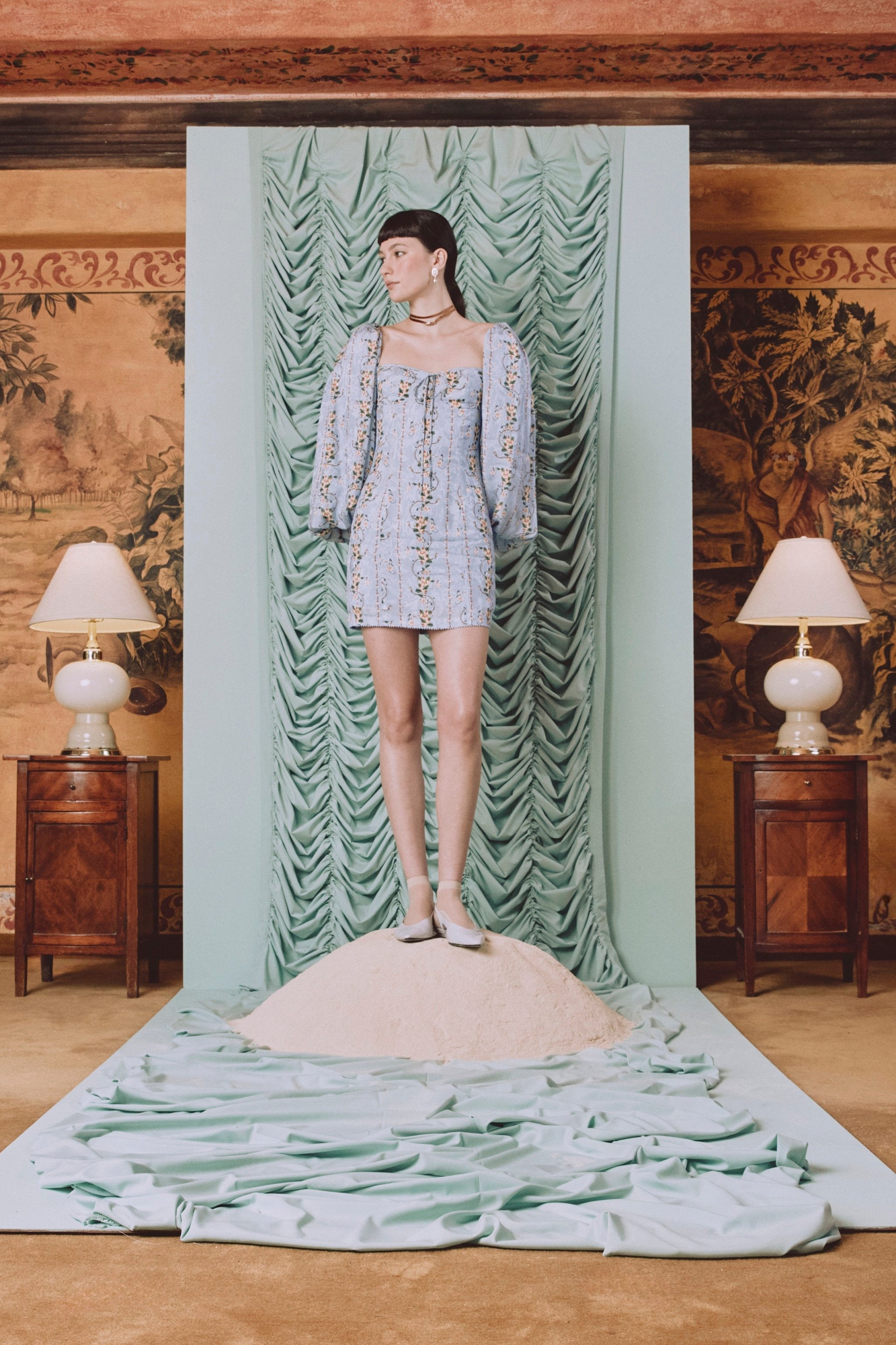 Lorena Navegante Mini Dress