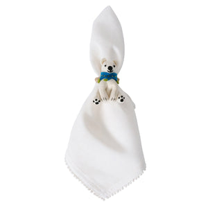 Berry & Thread North Pole Animal Napkin Ring Assorted, Set of 4