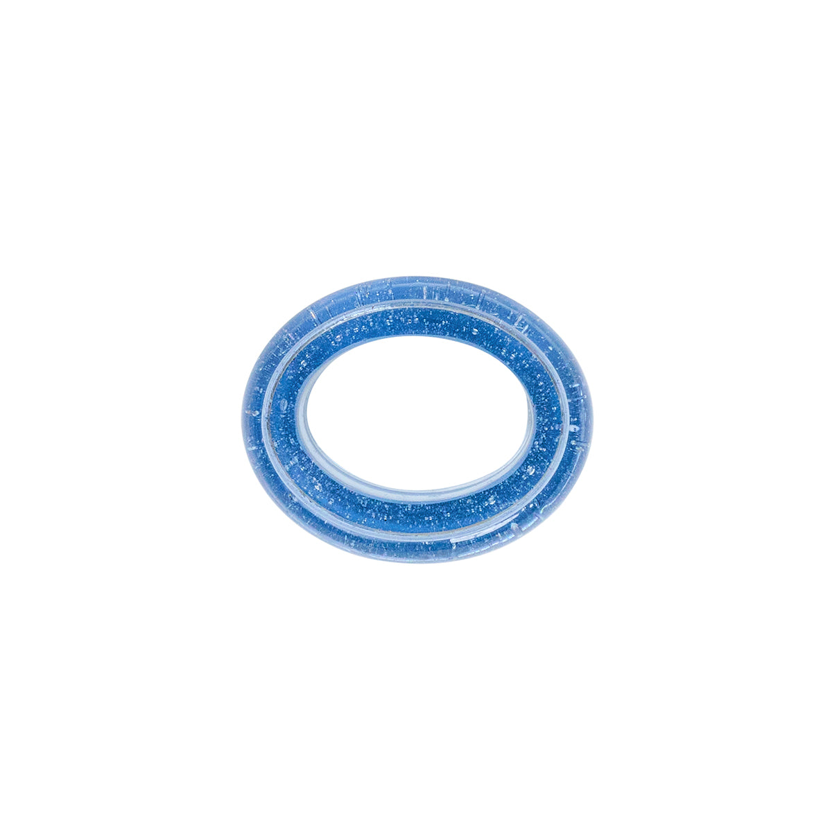 Provence Napkin Ring in Chambray, Set of 4