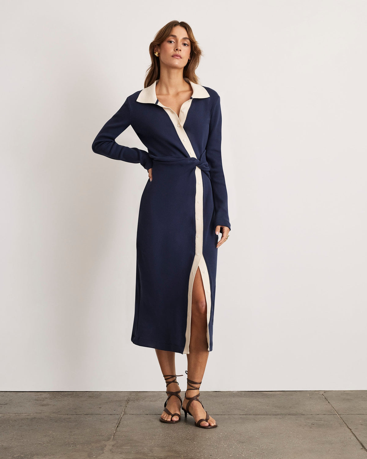 Ellicot Dress in Maritime Blue