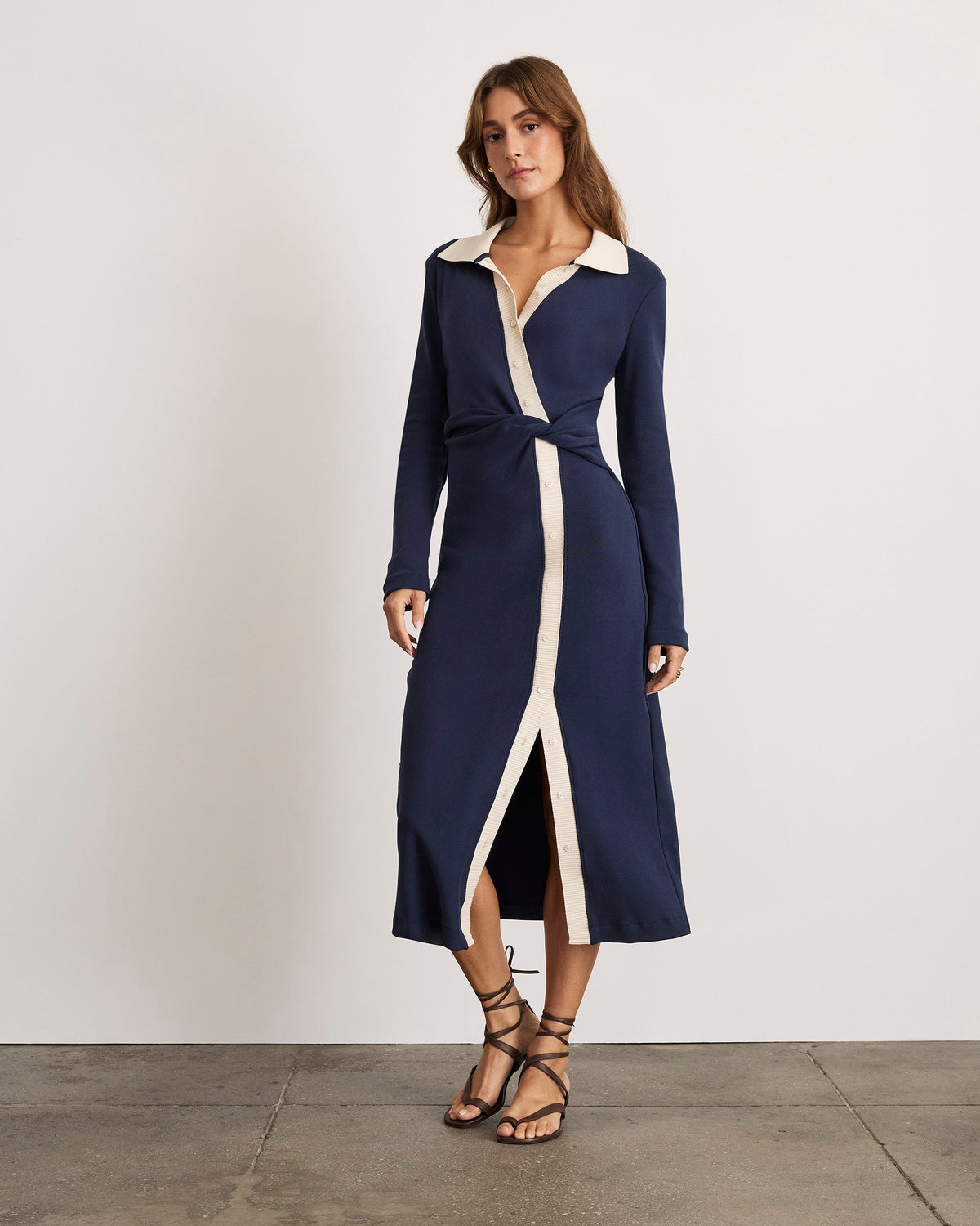 Ellicot Dress in Maritime Blue