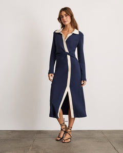 Ellicot Dress in Maritime Blue