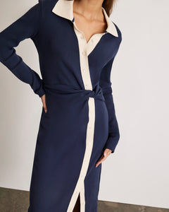 Ellicot Dress in Maritime Blue
