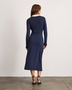 Ellicot Dress in Maritime Blue