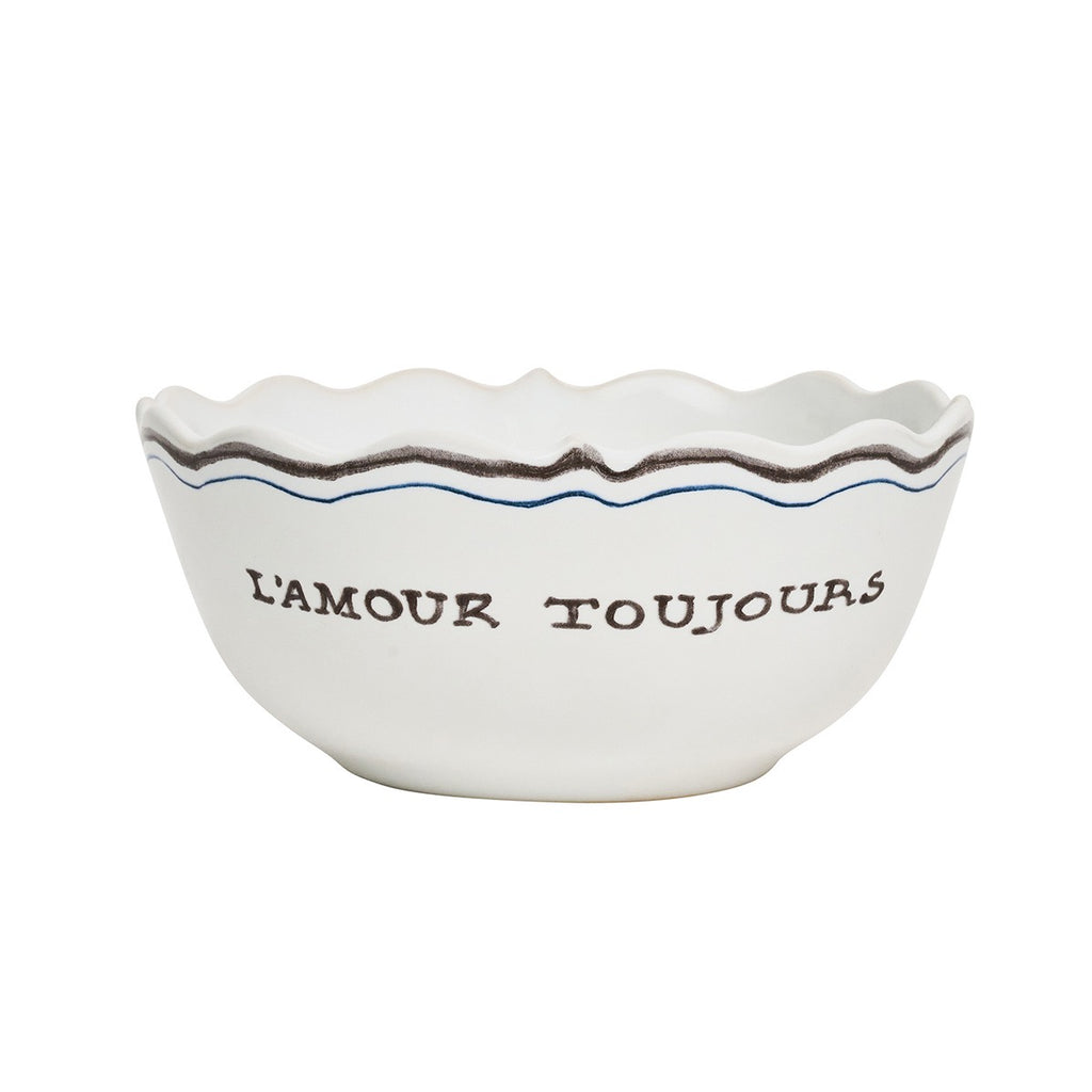 L’Amour Toujours Cereal/Ice Cream Bowl