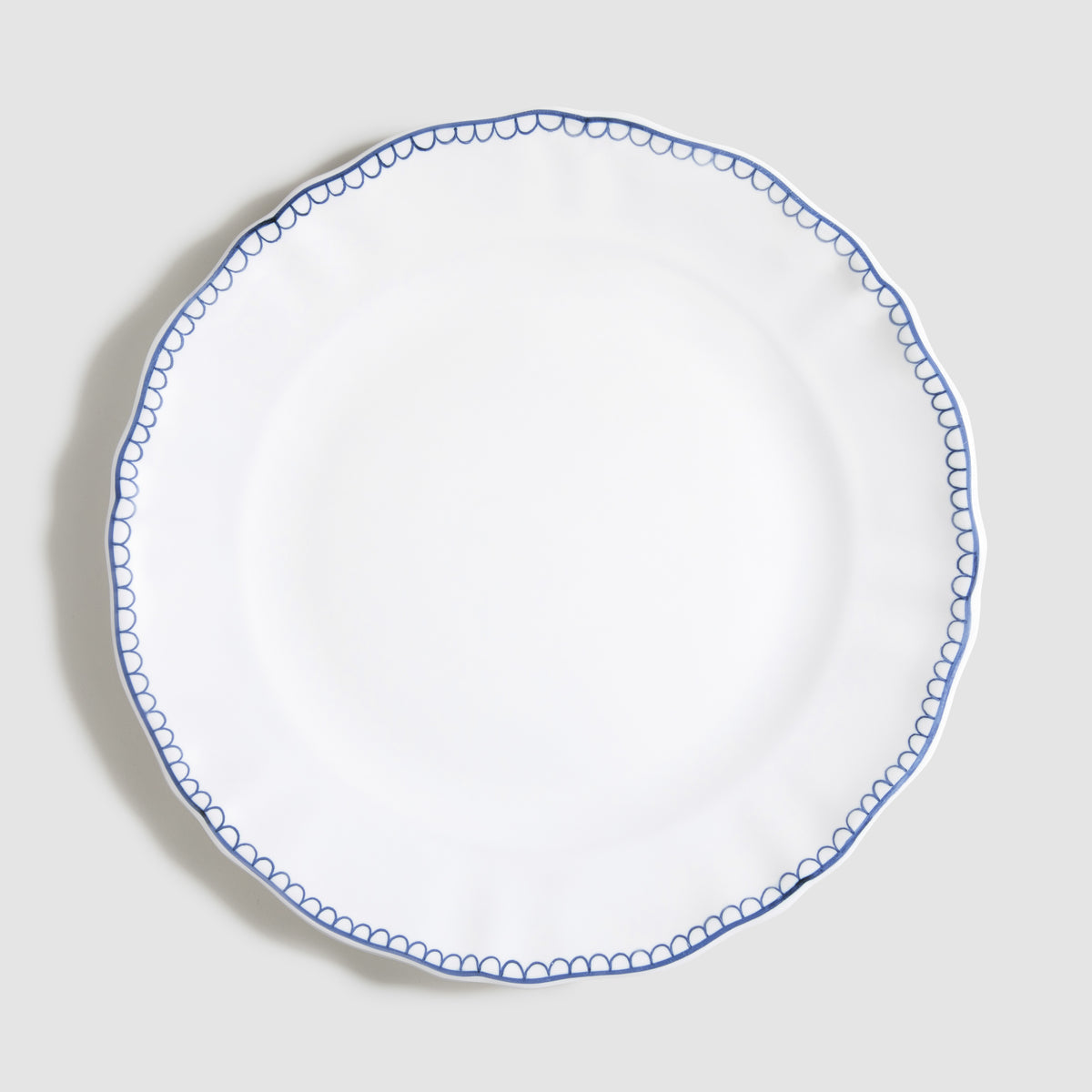 Bouclette Dinner Plate, Blue