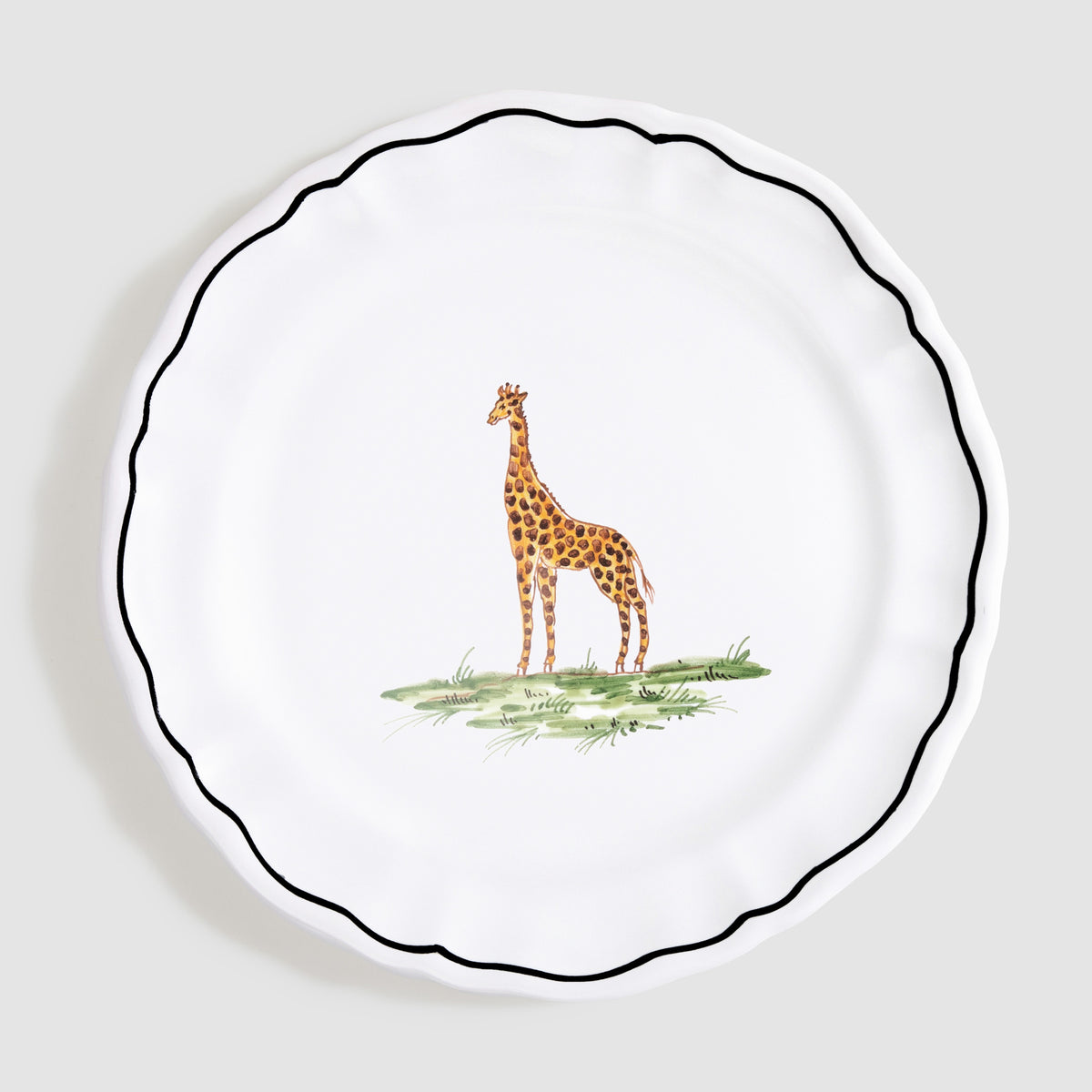 Animaux de la Savane Dessert/Side Plate, Giraffe