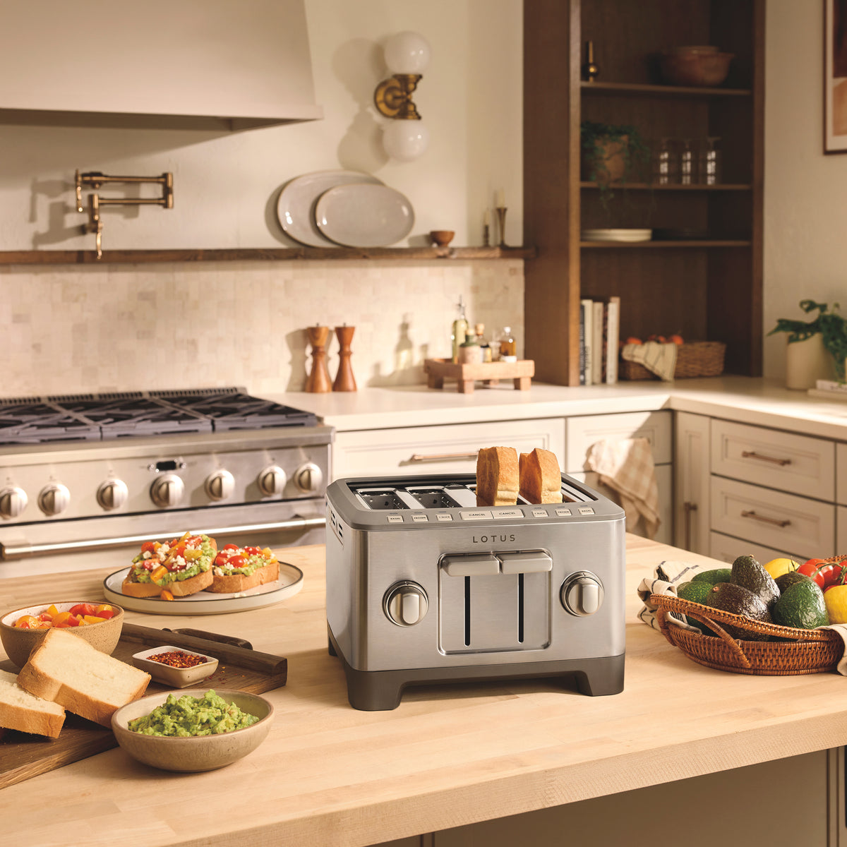 The Four Slice Precision Toaster