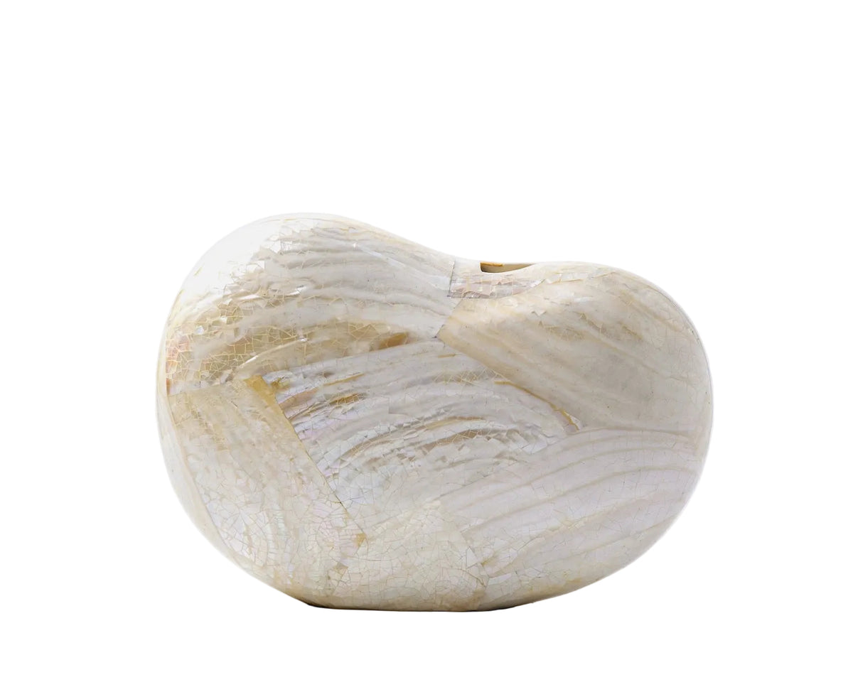 Lucia Clutch in White