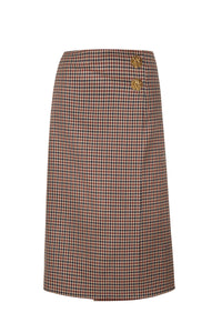 Luca Skirt in Dante Plaid