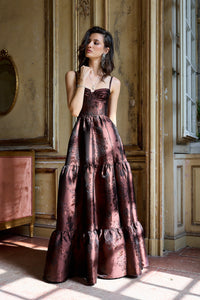 The Lucetta Dress in Andorra Baroque Floral