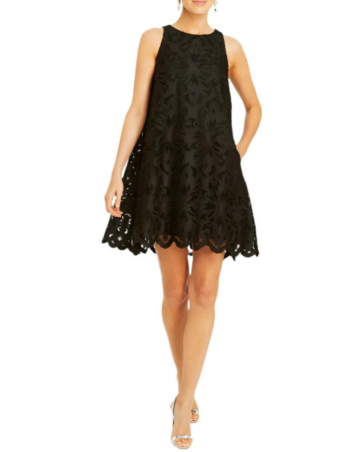 Luli Mini Dress in Black Lace