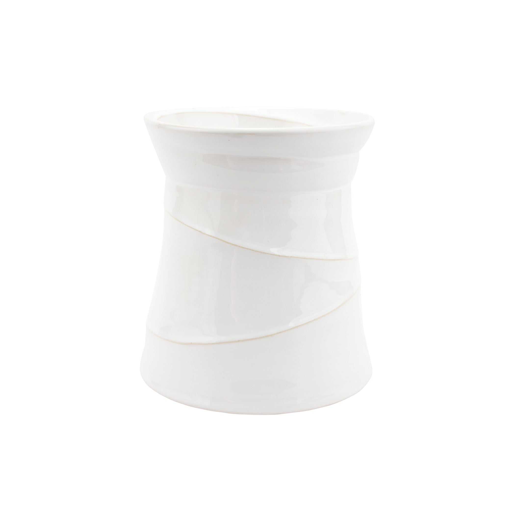 Luna Utensil Holder in White