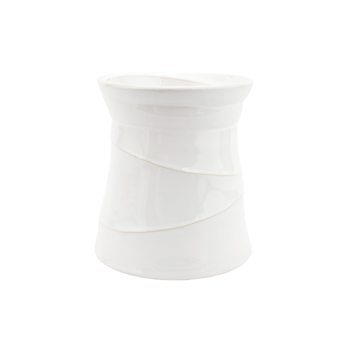 Luna Utensil Holder in White