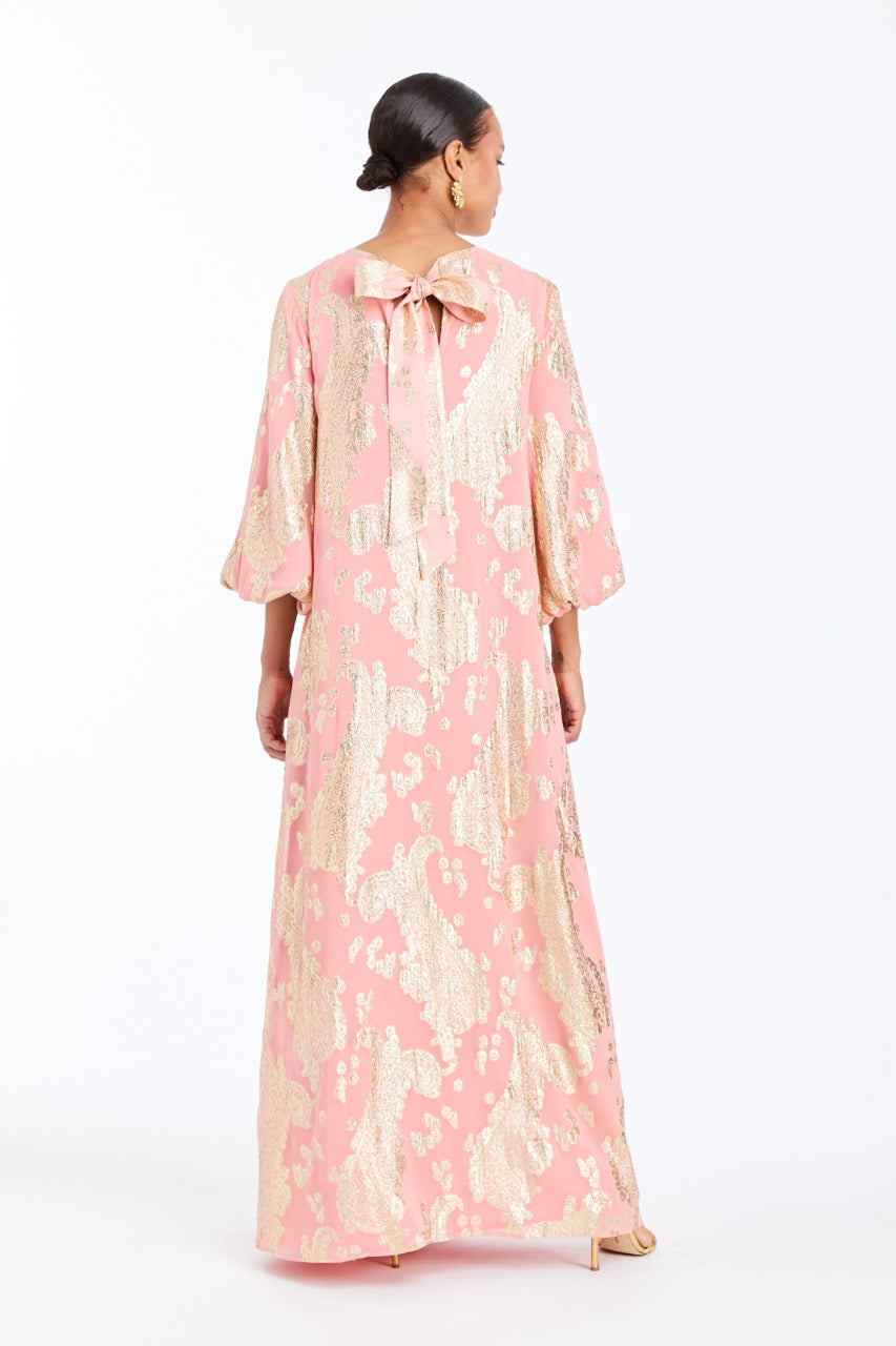 Luzon Gown in Pink Gold
