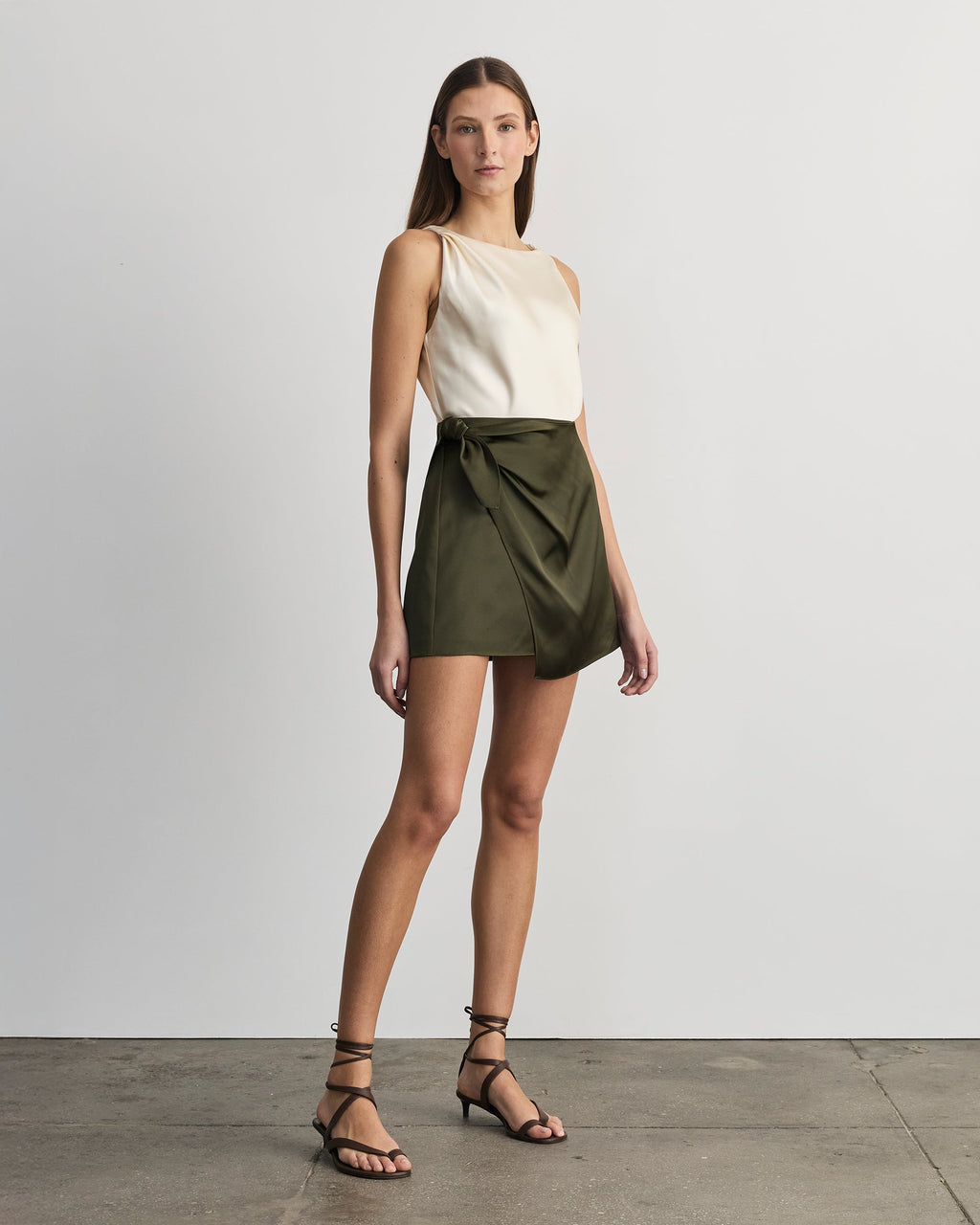 Lydia Skirt in Army