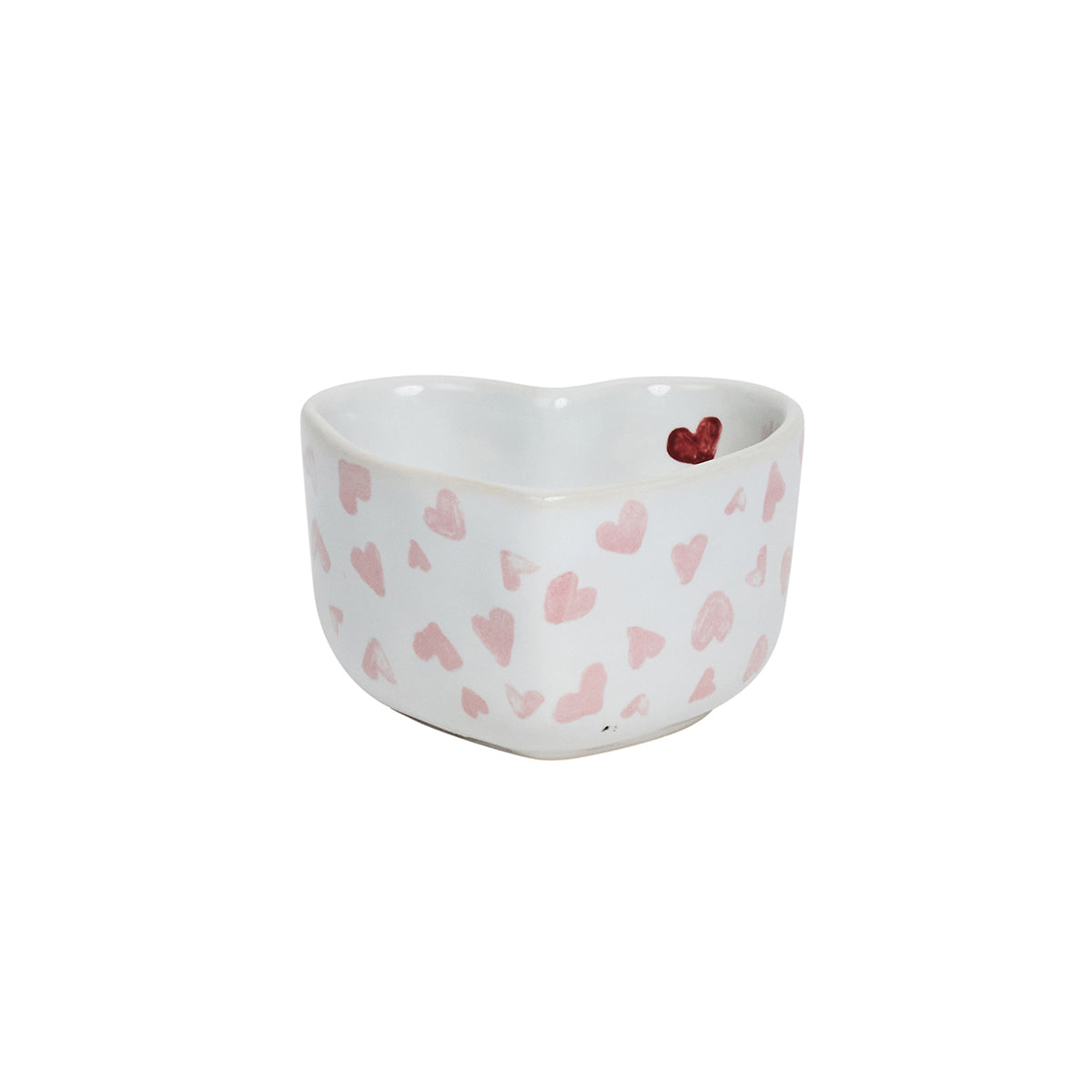 Love You More Ramekin in Pink