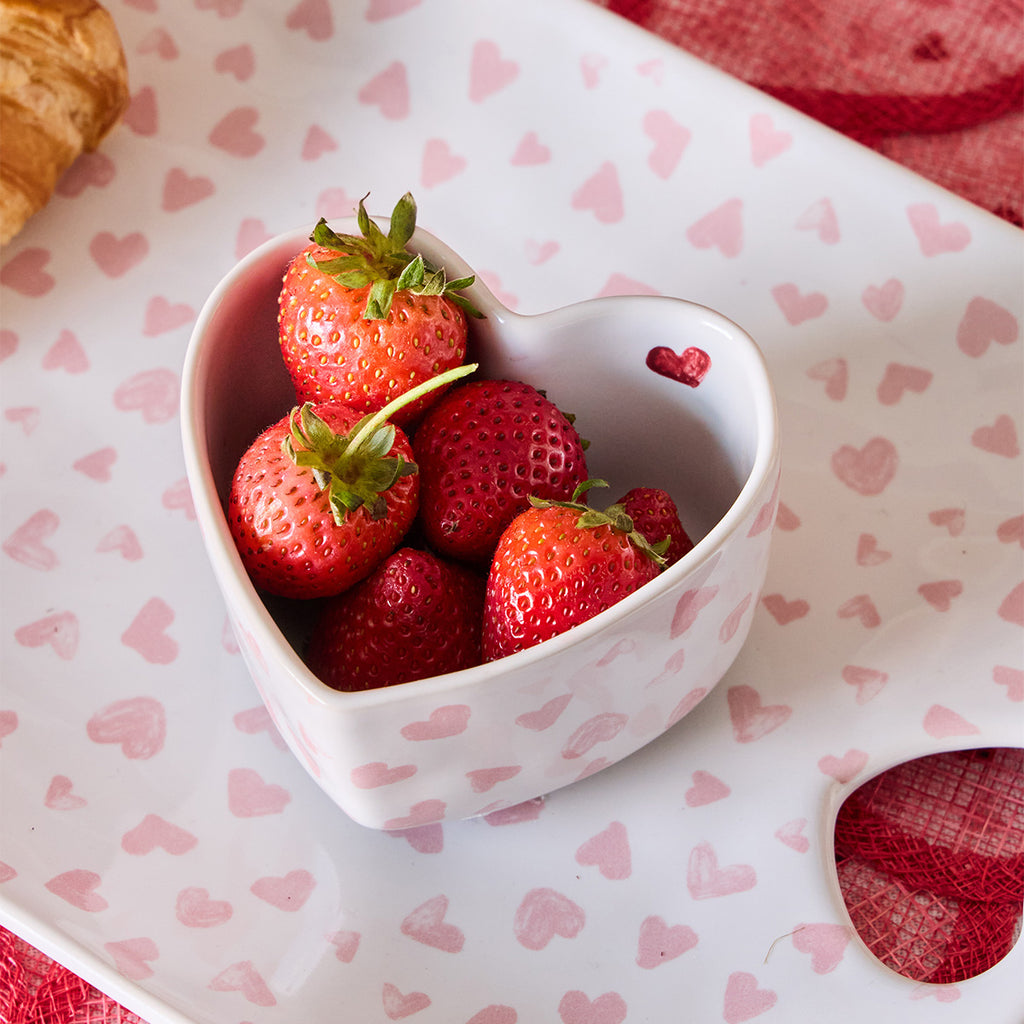 Love You More Ramekin in Pink