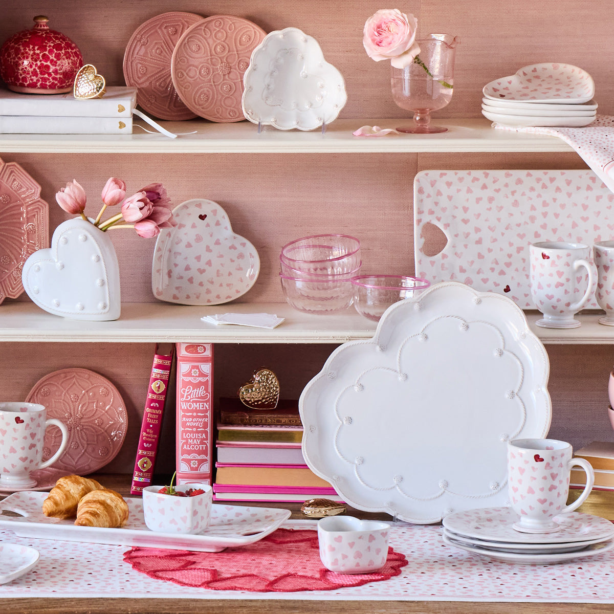 Love You More Ramekin in Pink